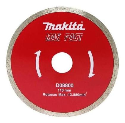 Imagem de Disco Diamantado Makita Mak Fast Contínuo 110mm Cor Vermelho