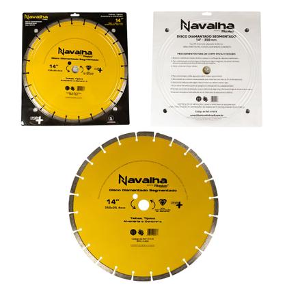 Imagem de Disco Diamantado Navalha Segmentado 14 Polegadas Titanium