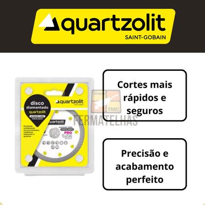 Imagem de Disco Diamantado Porcelanato Ultra Fino Turbo Quartzolit