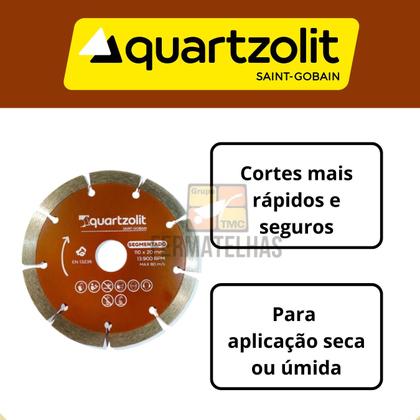 Imagem de Disco Diamantado Segmentado 110mmx20mm - Quartzolit