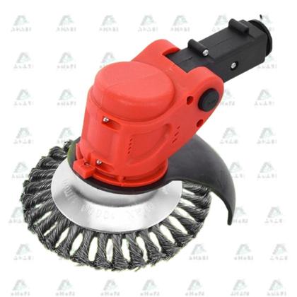 Imagem de Disco Escova De Aço Grande 200mm P/ Roçadeira 25mm Profiss