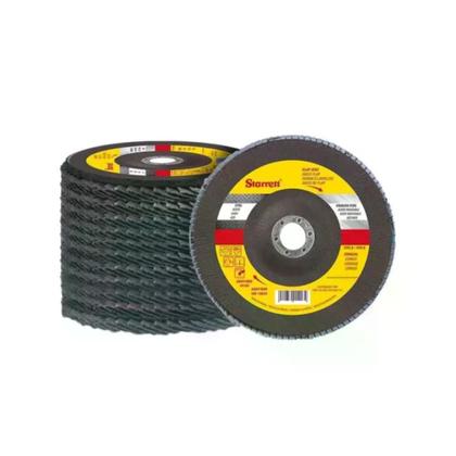 Imagem de Disco flap 4.1/2" x 7/8" (115 x 22,23mm) grão 120 starrett
