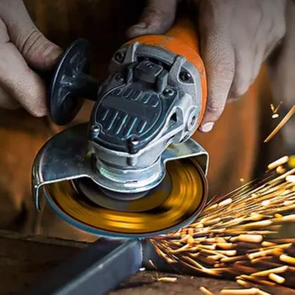 Imagem de Disco Lixa Flap 115Mm Grão 100 Madeira Aço Desbaste