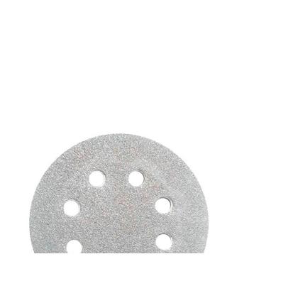 Imagem de Disco Lixa Pluma Branco 5X100 8Furo - Kit C/10 PC