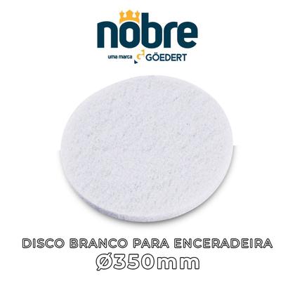 Imagem de Disco para enceradeira 350mm branco nobre