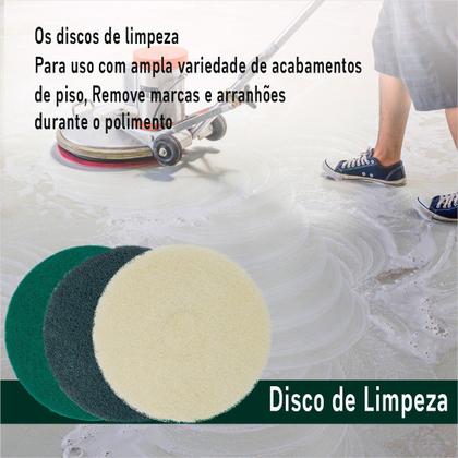 Imagem de Disco Preto 510mm Removedor Scoth-brite Tratamento De Pisos