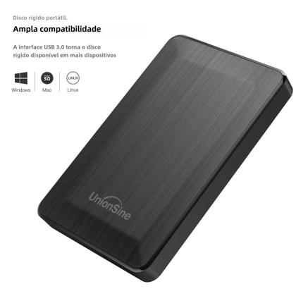 Imagem de Disco Rígido Externo Portátil 2,5" USB 3.0 - 250GB, 320GB, 500GB, 1TB