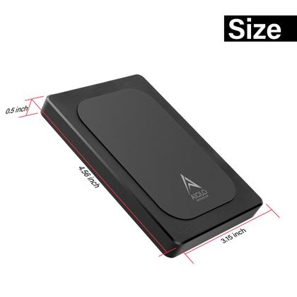 Imagem de Disco rígido externo portátil Aiolo Innovation 500GB USB 3.0