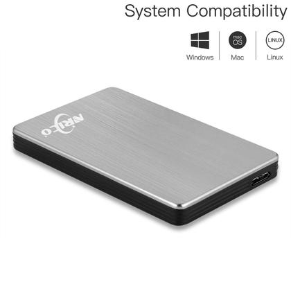 Imagem de Disco rígido externo portátil NRICO 500GB USB 3.0 2.5"