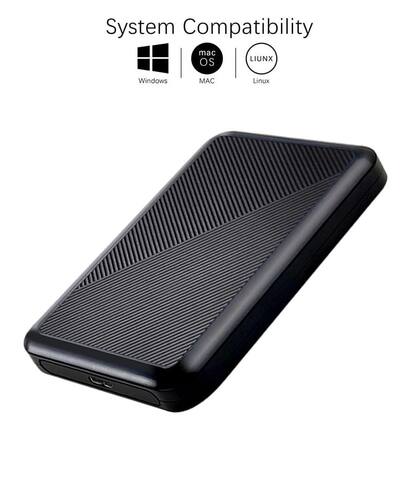 Imagem de Disco rígido externo portátil Tianken 320GB USB 3.0 para PC