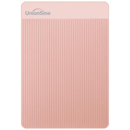 Imagem de Disco rígido externo portátil UnionSine 320GB USB 3.0 rosa