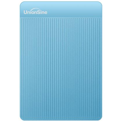 Imagem de Disco rígido externo portátil UnionSine 500GB USB 3.0 Azul