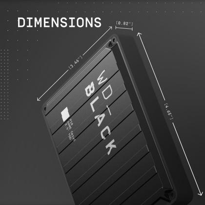 Imagem de Disco rígido externo portátil WD_BLACK P10 4TB para Playstation, Xbox e PC