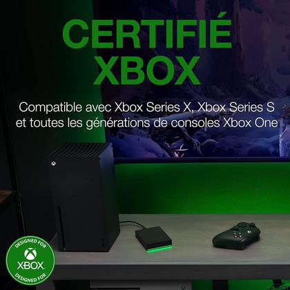 Imagem de Disco rígido externo Seagate Game Drive para Xbox 2TB preto