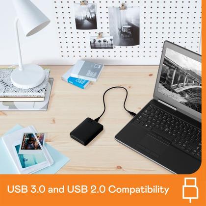 Imagem de Disco rígido externo WD Elements 2TB USB 3.2 Gen 1/USB 3.0