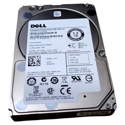 Imagem de Disco Rígido Hd Interno 2,5 Dell Enterprise 1.2tb V7 Sas St1200mm007 10k 1da200-150