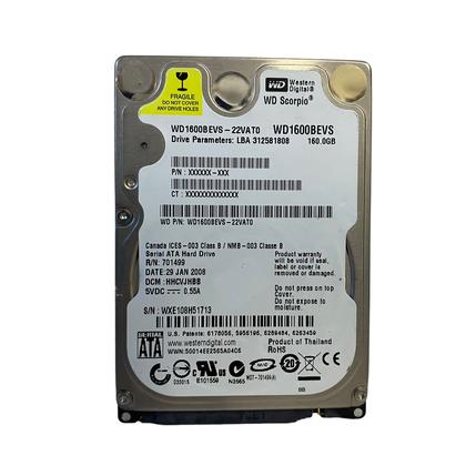 Imagem de Disco Rigido Hd Interno Western Digital 160gb 2,5 Sata Diversos Modelos