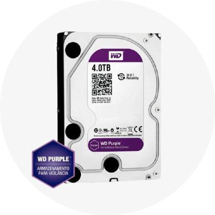 Imagem de Disco Rígido Intelbras 4TB HD WD Purple Para CFTV