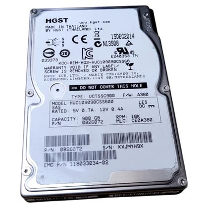 Imagem de Disco Rígido Interno Hd Hitachi Ultrastar Sas 900gb 2,5 Huc109090css600