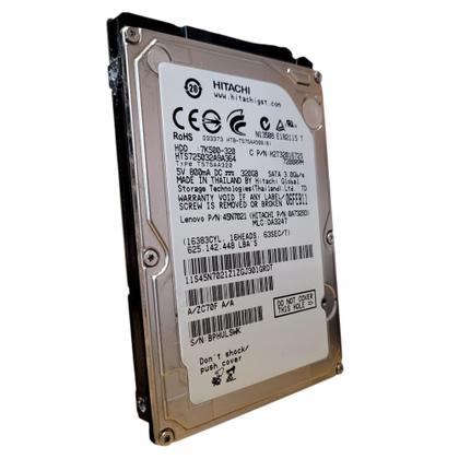 Imagem de Disco Rígido Interno Hd Sata 2'5 Hitachi 320gb Travelstar 7k500-320 Hts725032a9a365 Ou Hts725032a9a364 7200rpm 16mb De C