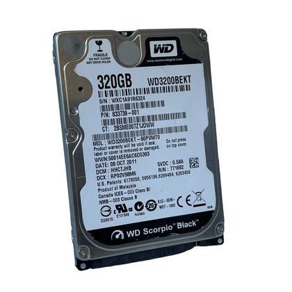 Imagem de Disco Rígido Interno Hd Sata notebook Westem Digital 320gb