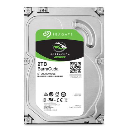 Imagem de Disco rígido interno Seagate BarraCuda 2TB SATA 3.5"