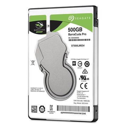 Imagem de Disco rígido interno Seagate BarraCuda Pro 500GB 2.5" SATA