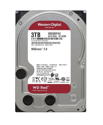 Imagem de Disco rígido interno Western Digital WD30EFAX 3 TB 3,5" 5400 RPM SATA