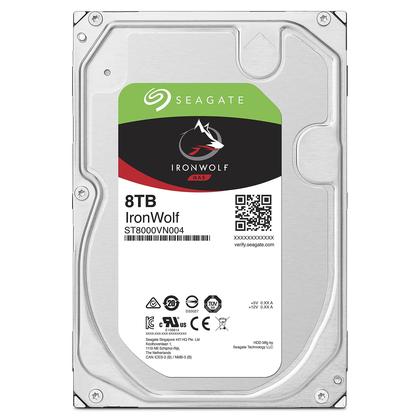 Imagem de Disco rígido Seagate IronWolf 8TB NAS interno 3.5" SATA
