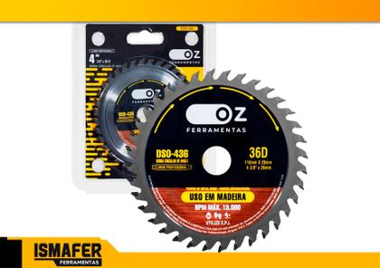 Imagem de Disco Serra Circular Lamina 4.3/8 Pol 36 Dentes 03 Unidades