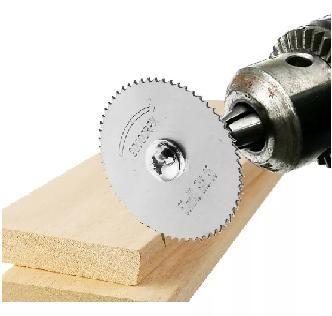 Imagem de Disco Serra Circular Madeira Retifica E Furadeira Com 11 Peças