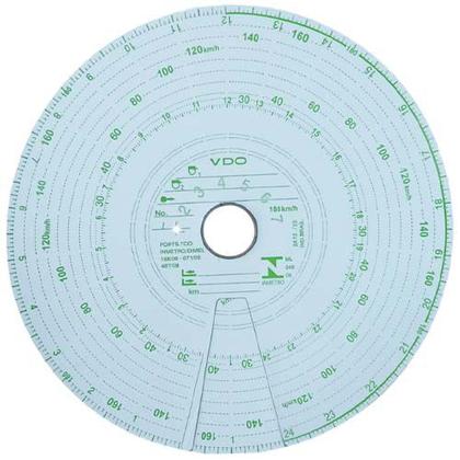 Imagem de Disco tacografo semanal 180km - vdo 140250006f