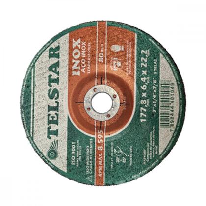 Imagem de Disco Tels.Desb/Inox 7 X 7/8-  A45 - Kit C/5 PC