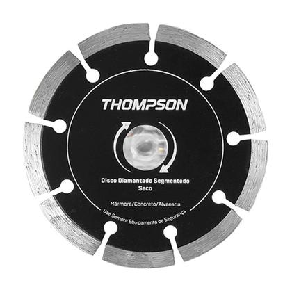 Imagem de Disco Thompson Diamantado Segmentado - 180mm, 7 Polegadas