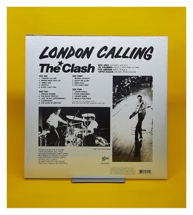 Disco Vinil Lp The Clash London Calling Pronta-entrega - Epic
