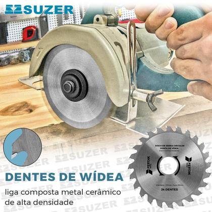 Imagem de Disco Widea Para  Madeira Serra Mármore 110 X 20mm Elétrica Bosch makita dewalt