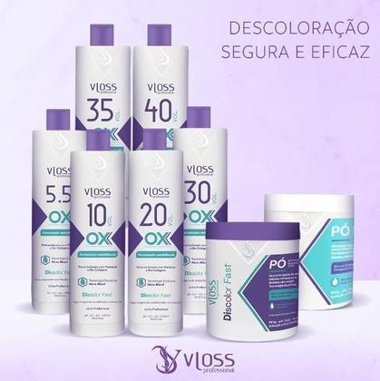 Imagem de Discolor Fast Agua Oxigenada Estabilizada Vloss Ox De 30 Vol