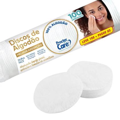 Imagem de Discos de Algodão (100 Unidades) - Procter Care