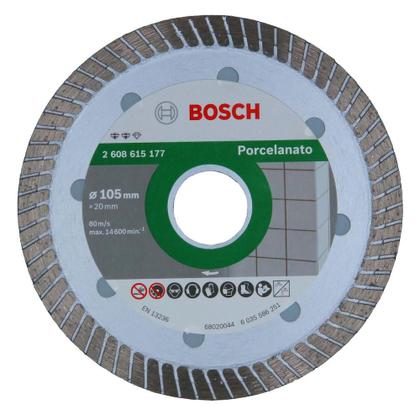 Imagem de Discos diamantado Bosch Expert for Porcelanato Turbo 105x20x1,4x8mm, 1 peça