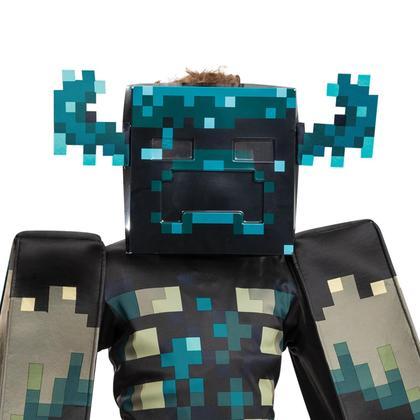 Imagem de Disfarce de disfarce Minecraft Warden Deluxe Official Kids 10-12