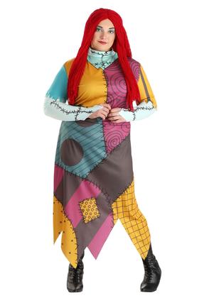 Imagem de Disfarce Feminino Tim Burton's The Nightmare Before Christmas Sally Classic Costume, 12-14