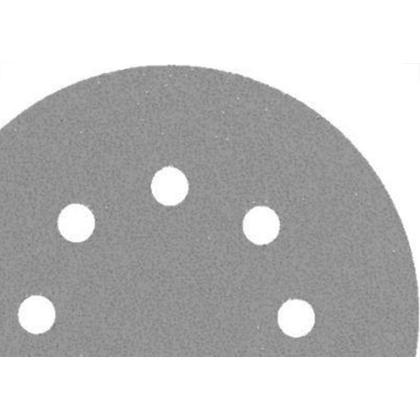 Imagem de Disflex Disco Lixa Pluma Branco 5X 60 8Furo - Kit C/10 Pc
