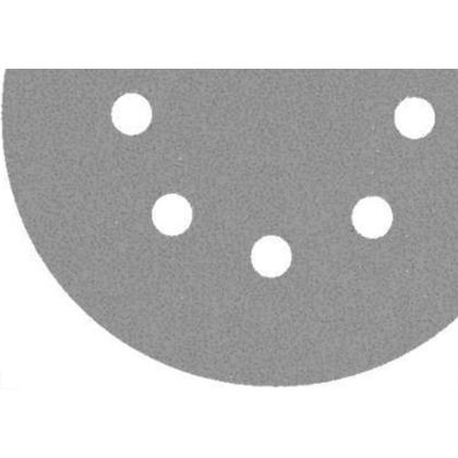 Imagem de Disflex Disco Lixa Pluma Branco 5X 60 8Furo - Kit C/10 Pc