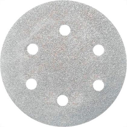 Imagem de Disflex Disco Lixa Pluma Branco 6X 60 6Furo - Kit C/10 Pc