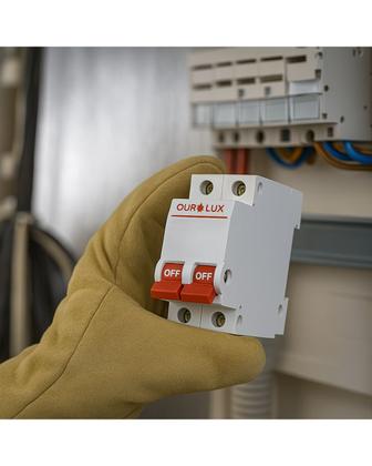 Imagem de Disjuntor 2 Polos 32 Amperes Curva C Ourolux