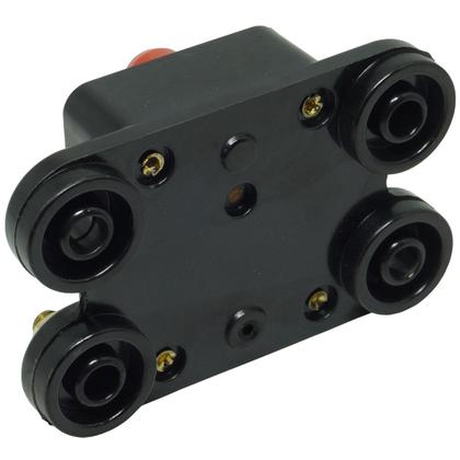 Imagem de Disjuntor Automotivo 70A Proteção Som Bateria Fusível Resetável Liga Desliga Svart 0753