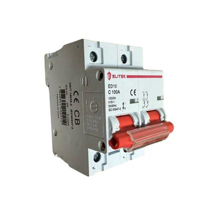 Imagem de Disjuntor Bipolar Duplo 06a, 10a, 16a,20a, 25a, 32a,40a, 50a, 63a, 70a, 80a, 100a, 125a