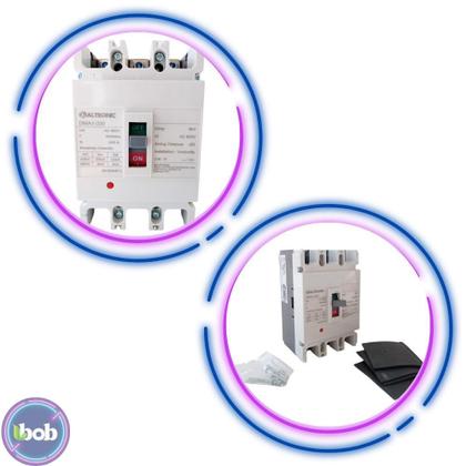 Imagem de Disjuntor Caixa Moldada Tripolar 200A Altronic