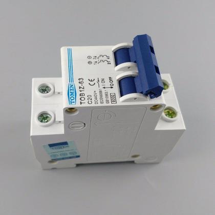 Imagem de Disjuntor Dc Cc Corrente Contínua 20a 440v Bipolar