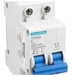 Imagem de Disjuntor Din Bipolar 25 A - TRAMONTINA